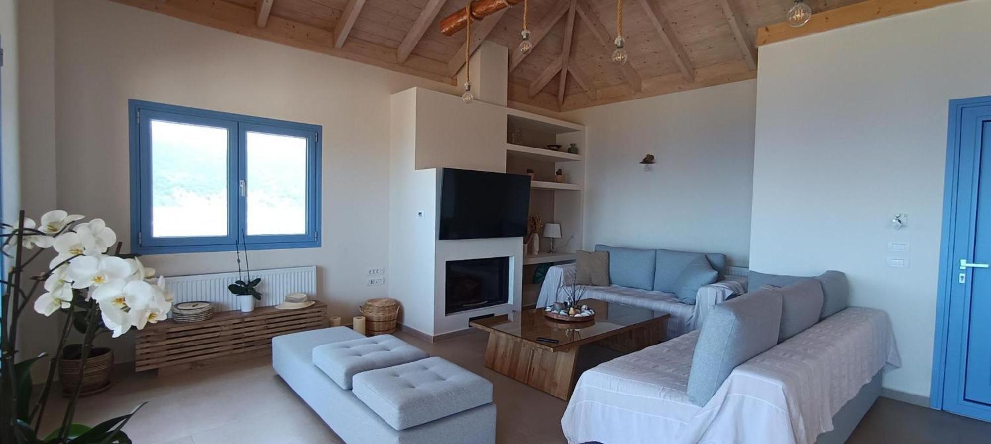 Augustela Villa Seaview Vacation Villa Agia Efimia エクステリア 写真