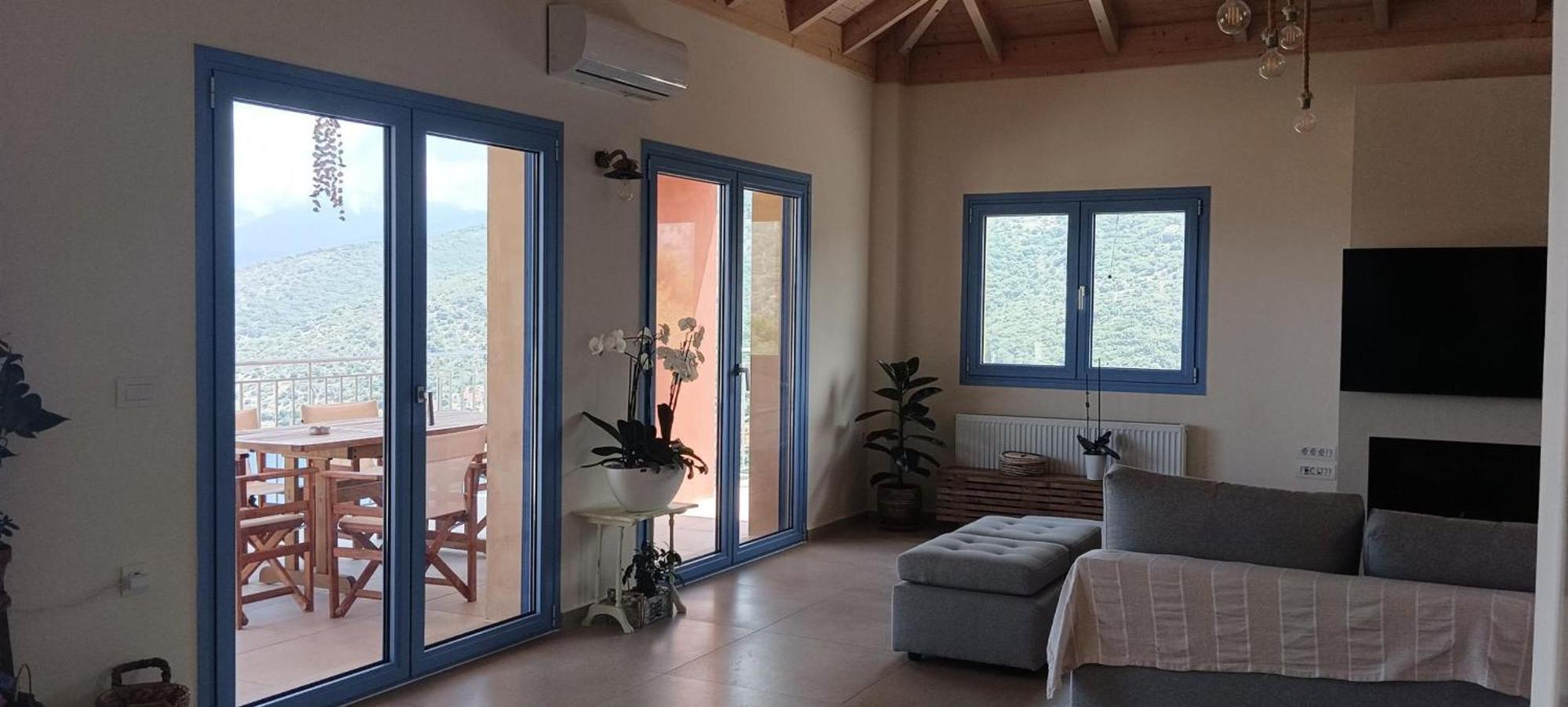 Augustela Villa Seaview Vacation Villa Agia Efimia エクステリア 写真