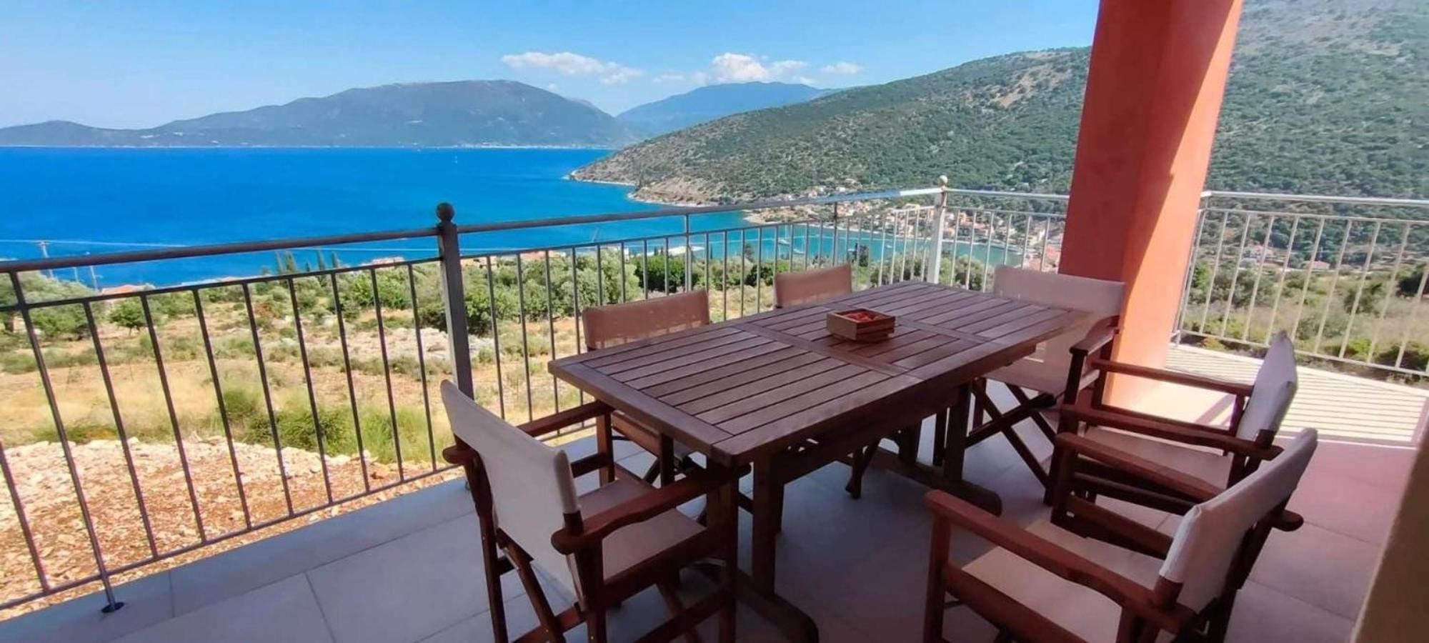 Augustela Villa Seaview Vacation Villa Agia Efimia エクステリア 写真