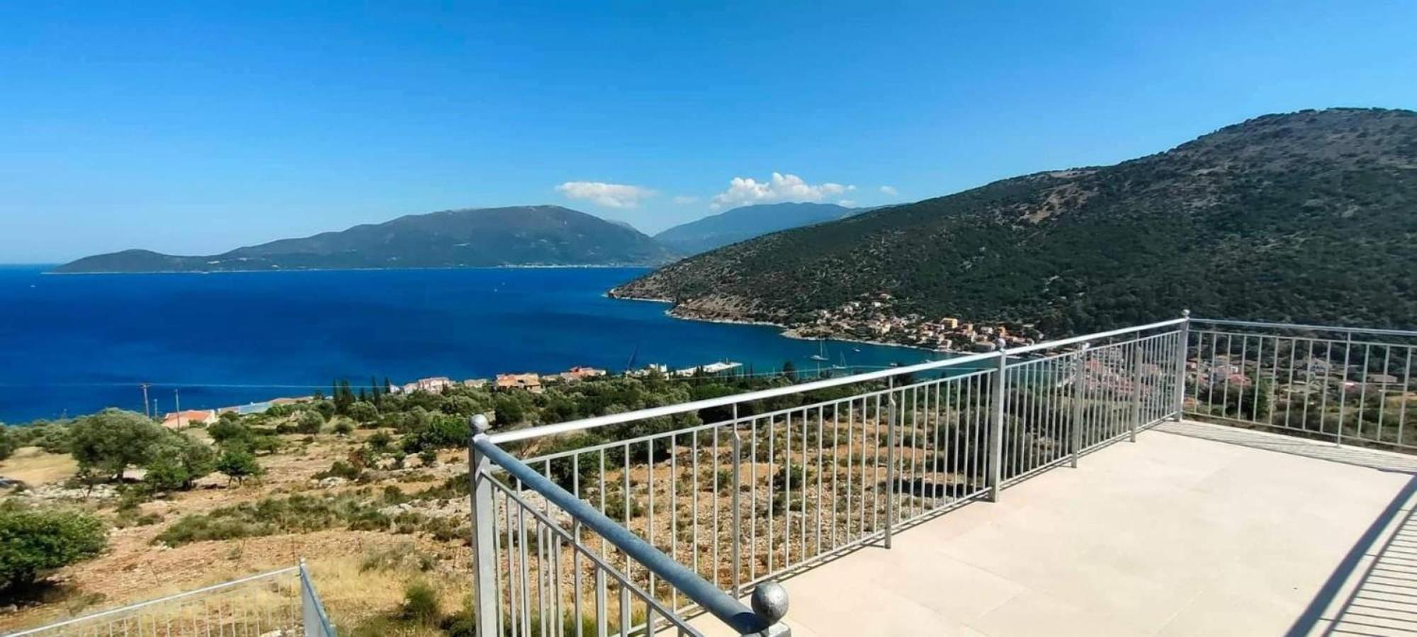 Augustela Villa Seaview Vacation Villa Agia Efimia エクステリア 写真