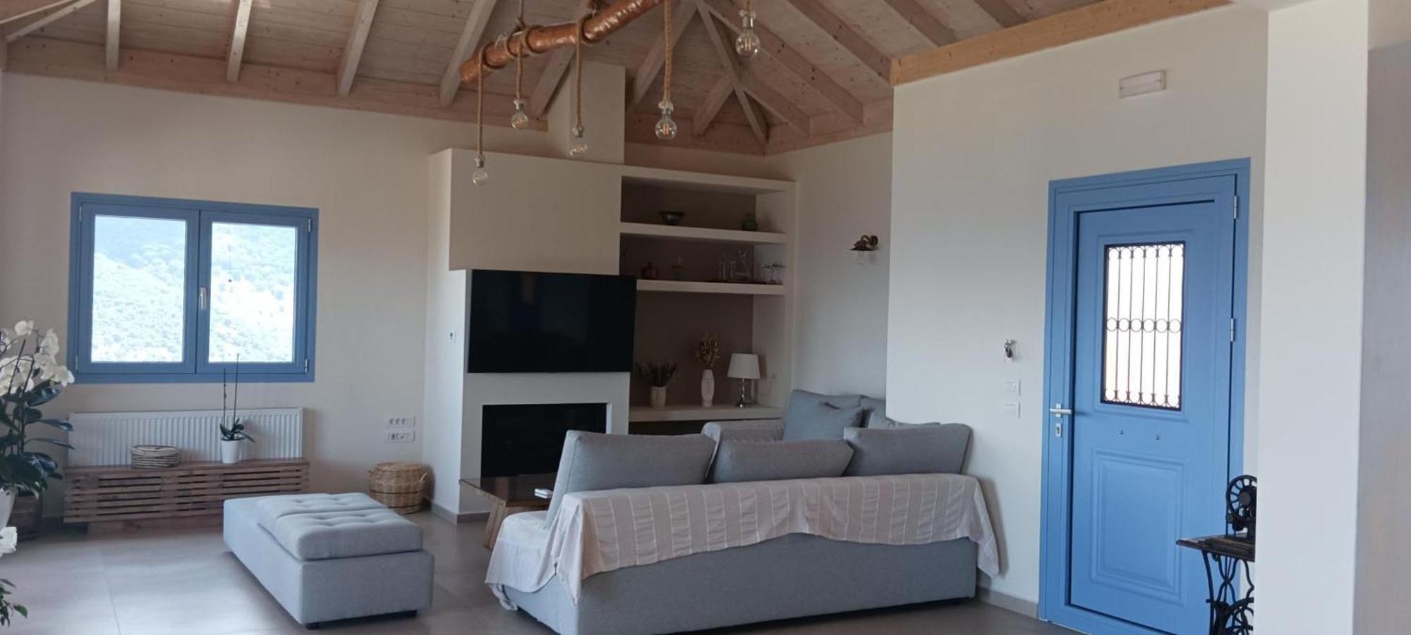 Augustela Villa Seaview Vacation Villa Agia Efimia エクステリア 写真